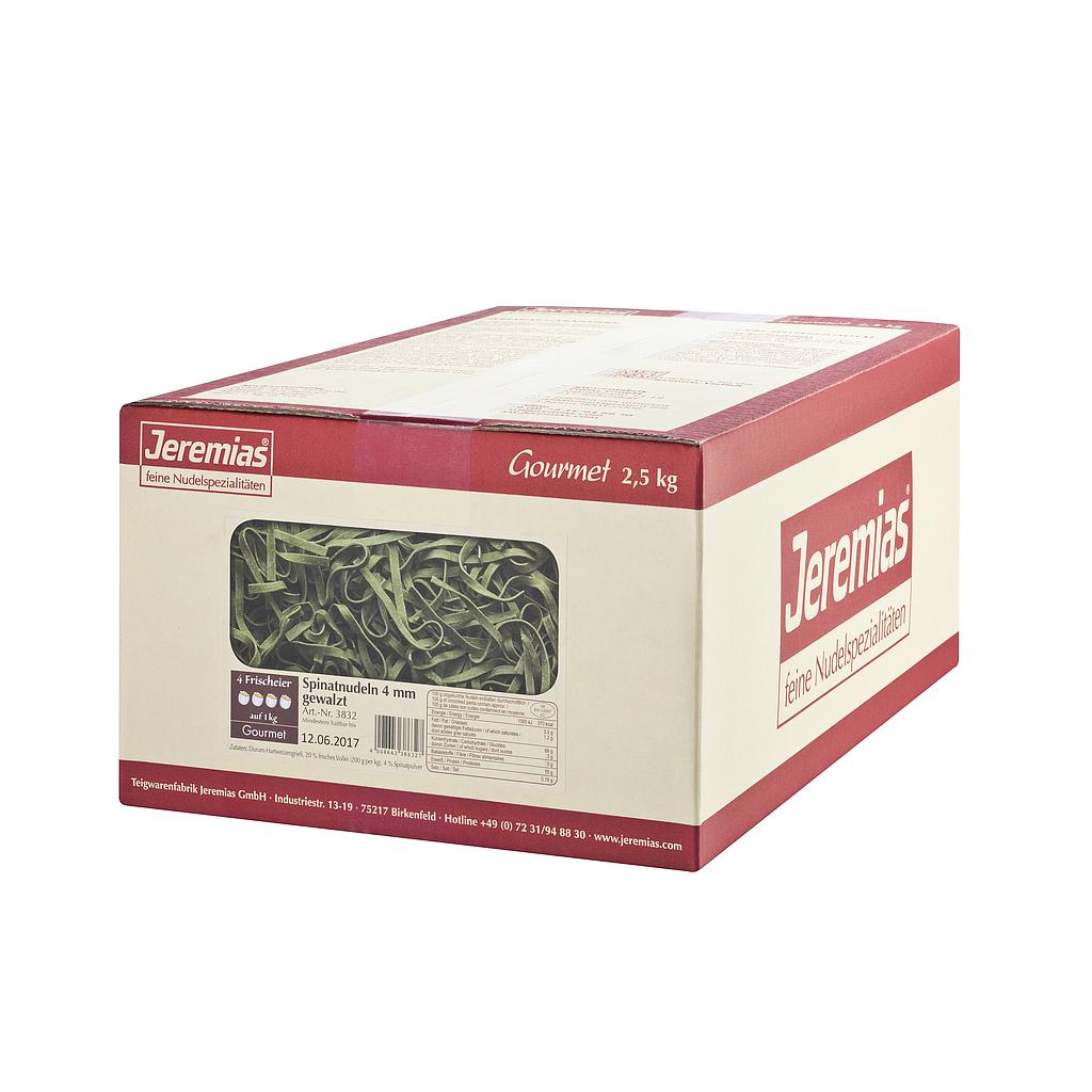 Spinatnudeln 4 mm | Gourmet 2.5 kg