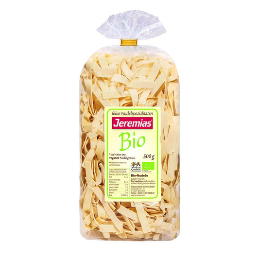 Bandnudeln 8 mm gewalzt, Bio 500 g